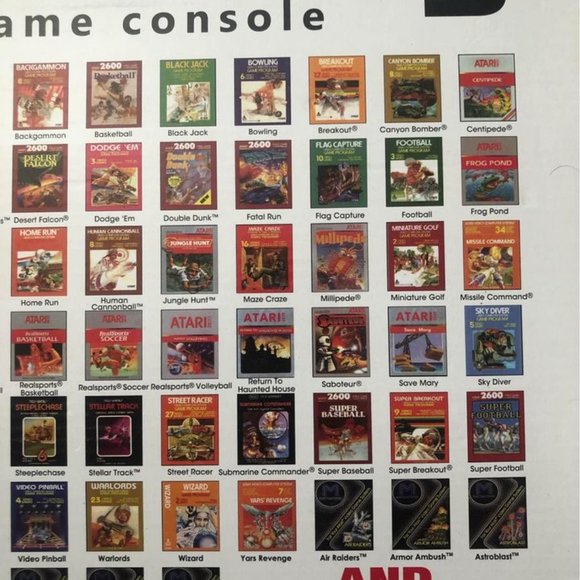 Atari Flashback 92 Built In Games - Picture 4 of 4